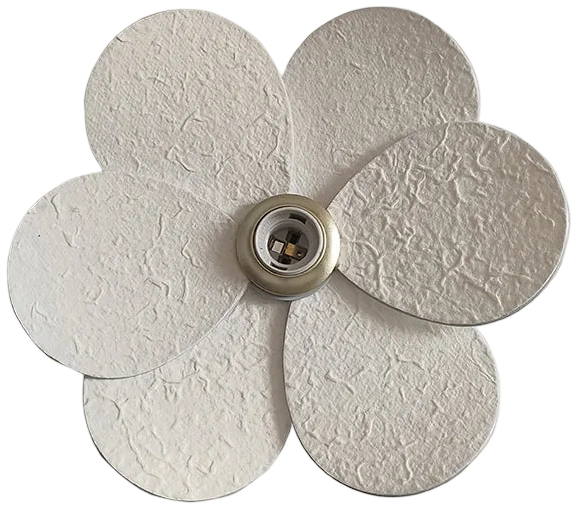Aplique Leva papel maché