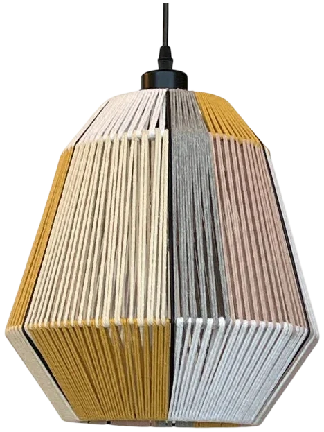 Lampara Colgante Knitted Colors