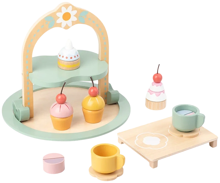 Set de te y pasteles