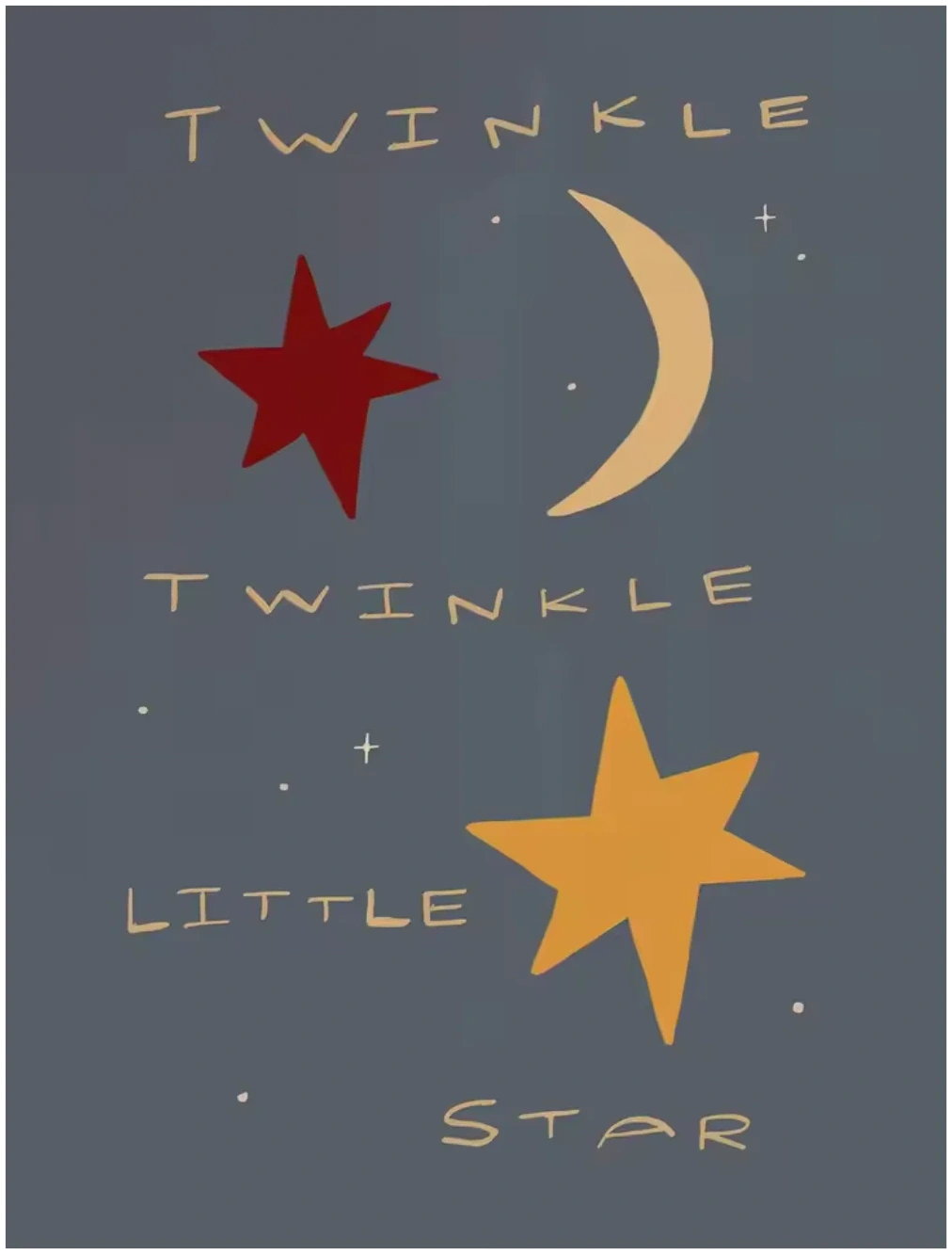 Lámina / poster - Twinkle star