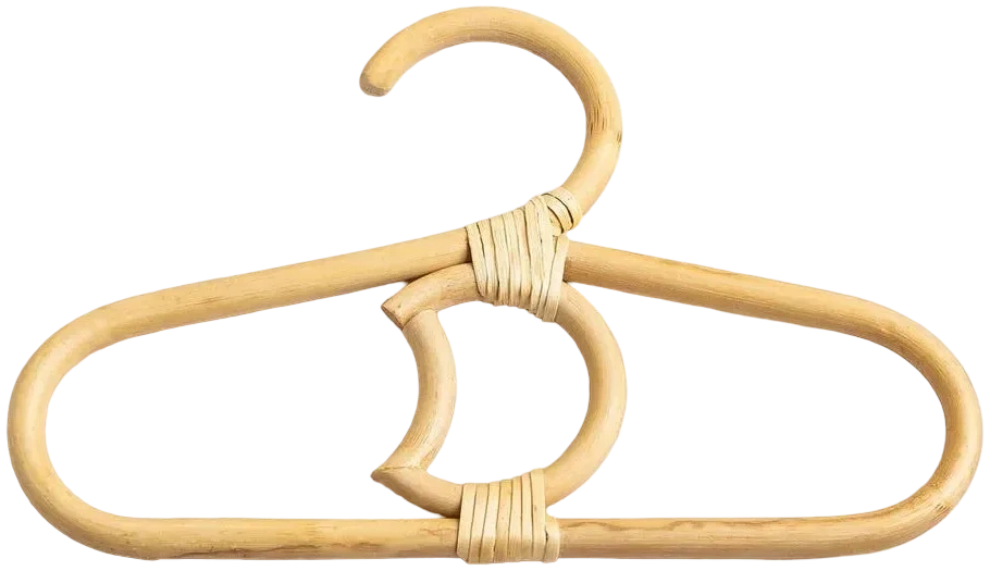 Percha rattán (4 diseños)