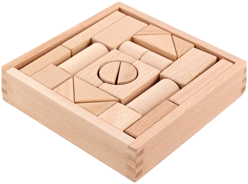 Bloques de madera - 22pcs