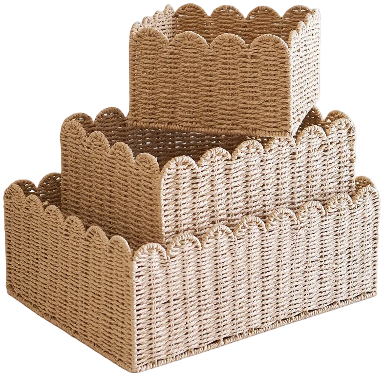 Canastos scalloped