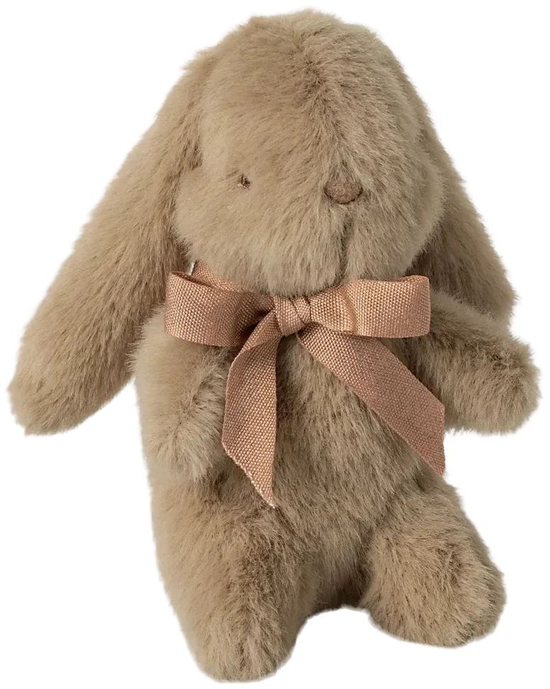 Peluche bunny plush mini - Dusty brown