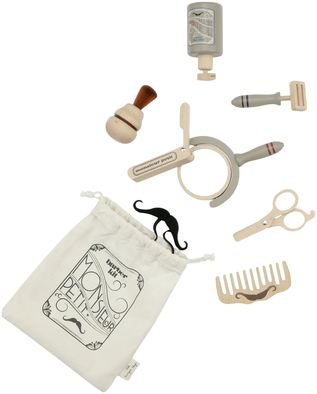 Barber Set Madera - Multi
