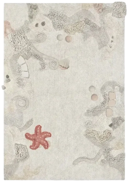Alfombra de juego lavable - Seabed 140 x 200 cm